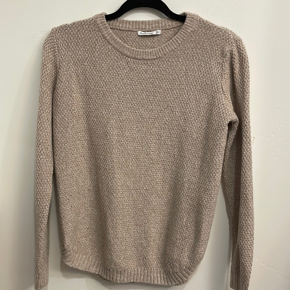 Pink‎ Clover Medium knit sweater anthropology